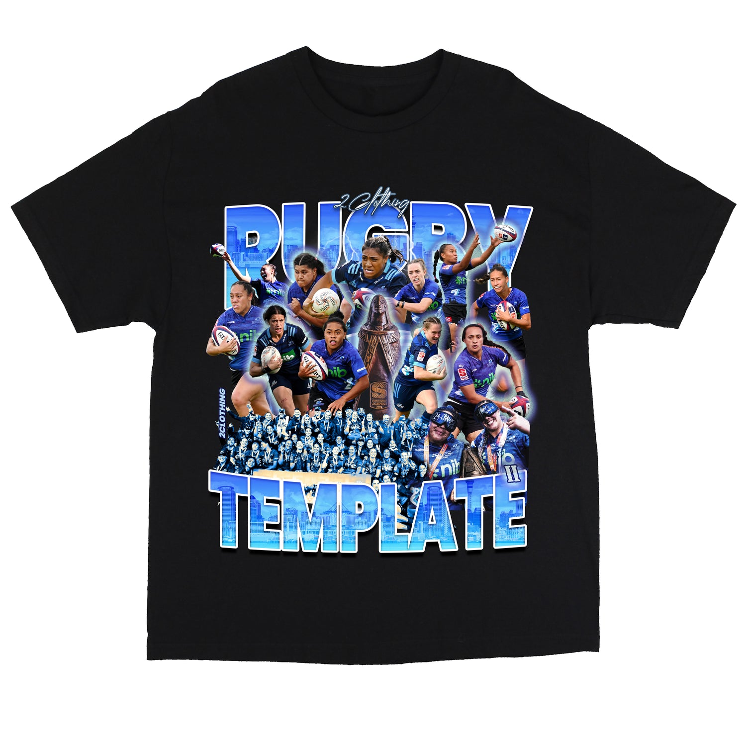 Fun Rugby Team Tops Custom Rugby Team T-Shirt – 2Clothing Nz